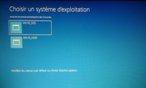 Tutoriel DualBoot windows 10 : comment le modifier ?