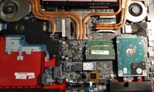 Nettoyage des composants internes de l’ordinateur portable