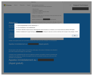 Lire la suite à propos de l’article Méfiez-vous de l’arnaque au faux support technique informatique